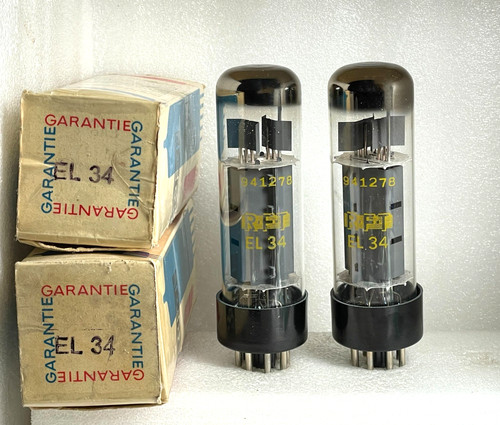 Nos tubes el34 - tubes, rft