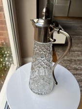 VINTAGE FALSTAFF DECANTER WITH SILVER PLATED BACCHUS SPOUT