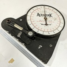 Antique Aviation Torque Guage 1/2" Drive Max 200ft/lb Upcycle Film TV Prop