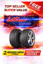 2 x tyres 255/35ZR18 THREE-A