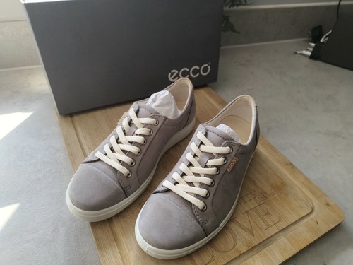Ecco soft nubuck trainers - 7,