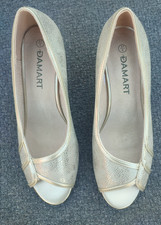 Damart Snakeskin Gold Metallic
