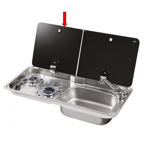 Replacement left glass lid for - replacement,