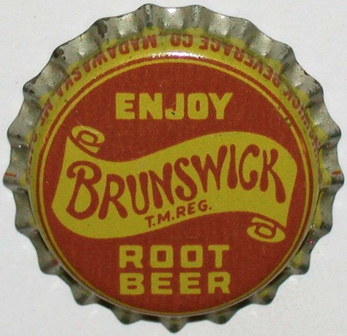 Vintage soda pop - bottle, cap
