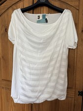 Women's Short Sleeve White Top