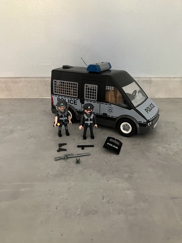 Playmobil 6043 police van - playmobil,
