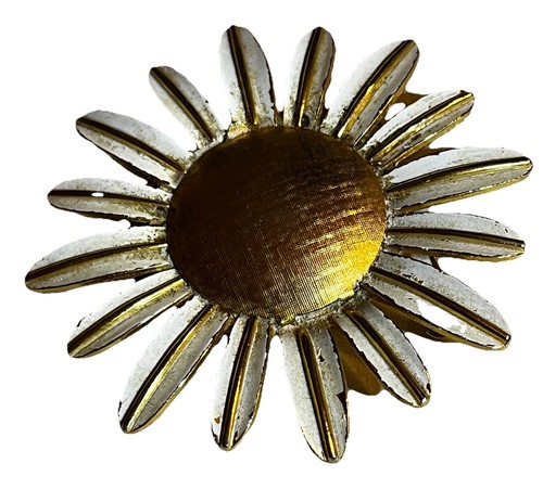Vintage avon gold tone white - vintage, tone/white