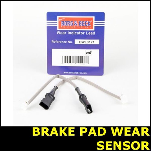 Brake pad wear - brake, front