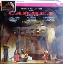 Bizet Carmen Highlights His Masters Voice Vinyl LP