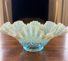 Fenton Hobnail Blue Opalescent
