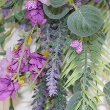 Artificial Lavender Wreath