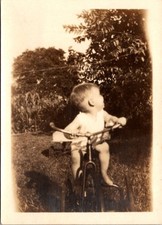 Child on Tricycle 1930s