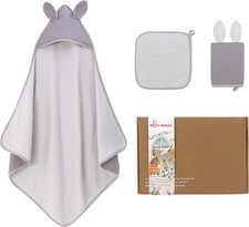 Baby Bath Towel Set Organic