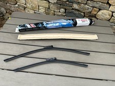 BMW 3 Series Front Wiper Blades Set 2019   G80 M3 G82 M4 BOSCH AEROTWIN A 606 S