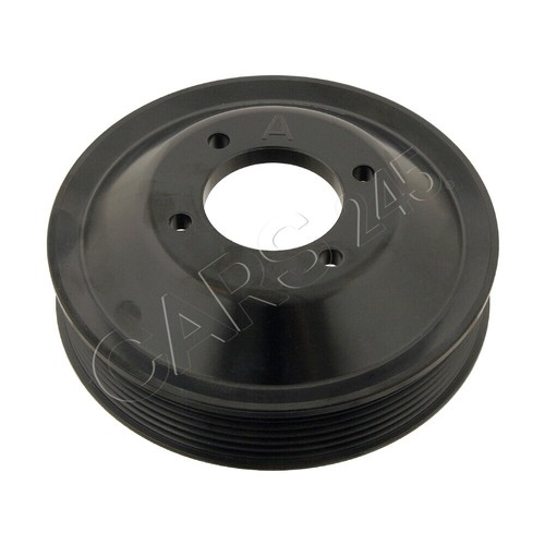 Febi plastic water pump - plastic, pulley