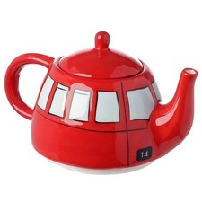 liteKoopers 1 Set Fun Novelty Routemaster Red Bus Teapot.