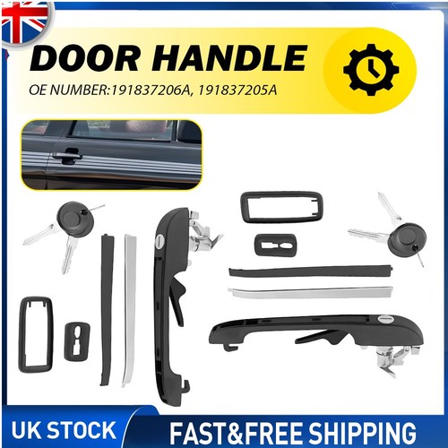 Door handle right and - 2x, left