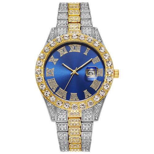 Luxury gold men watch - luxury,