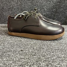 Red Or Dead Desert Trek Leather Shoes Size UK 7 EU41 Brown Leather Wide Barefoot