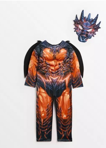 Kids boys orange dragon - tu,
