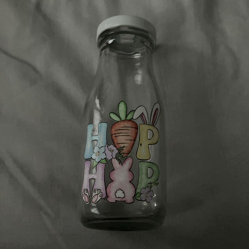 Easter milk bottle - easter,