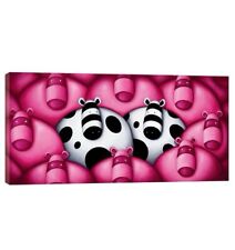 Peter Smith ‘Am I Bovvered??’ Box Canvas - 24x48” - 37 of 150 - 2008 release