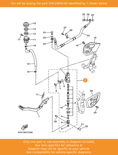Yamaha master cylinder - yamaha,