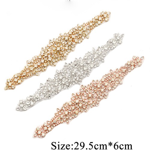 Rhinestone floral wedding - floral,