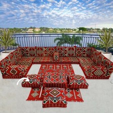 Arabic majlis floor seating