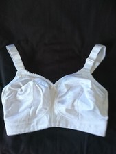 TRIUMPH DOREEN FLUER N WHITE NON PADDED FULL CUP BRA 34F BNNT