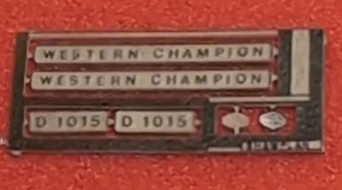 Gauge cjm brass etched - n,