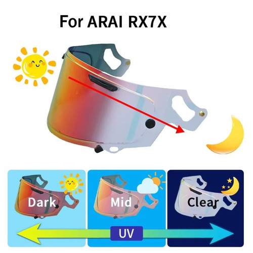 Helmet visor for - visor, rx