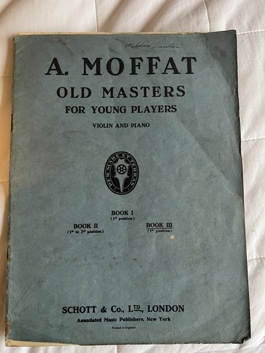 Violin piano a - piano, a.moffat