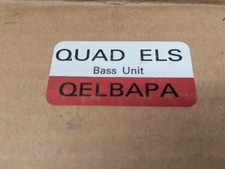 Single QUAD ESL Bass Speaker