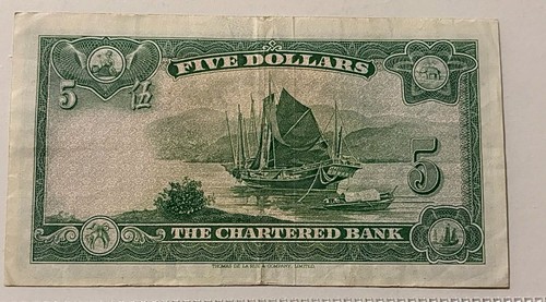 Dollars the chartered bank - 5,