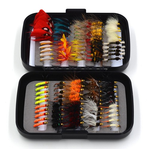 100 pieces fly fishing - fishing,