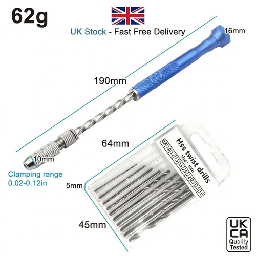 Blue semi automatic hand twist - blue,