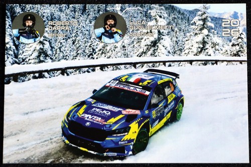 Roberto dapra rally postcard - roberto,