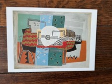 Pablo Picasso Postcard – Still Life With Mandolin Official Exhibition Art Card