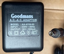 16V AC Power Adapter for