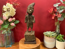 African Benin Bronze Figure