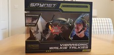 Spynet vibrasonic walkie talkies - 2 headsets up to 30m range, ages 8+