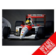 AYRTON SENNA POSTER BB1 PRINT