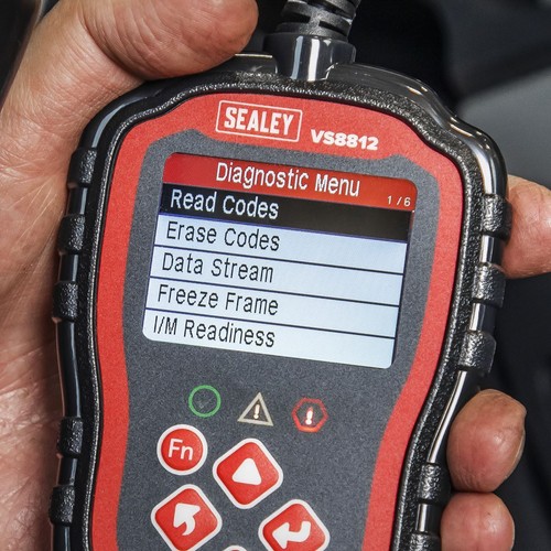Sealey eobd code reader - sealey, live