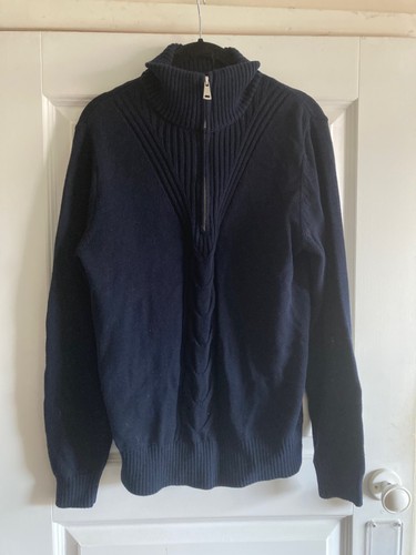 Ladies navy zipped - navy,