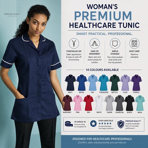 Womens nurses tunic healthcare - tunic,