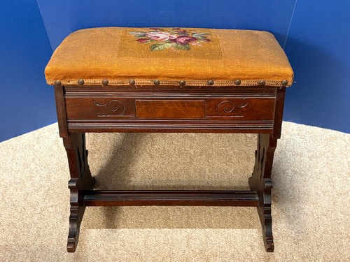 Antique walnut victorian flip - antique,