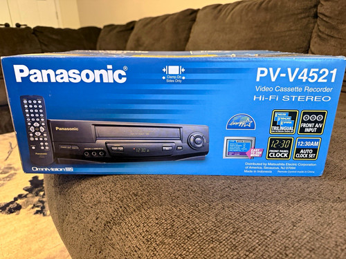 Panasonic v4521 vhs - panasonic, video