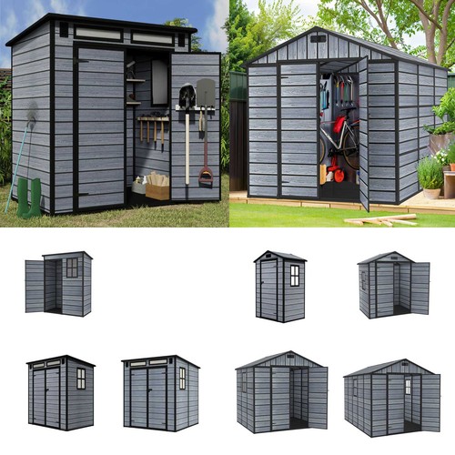 Birchtree plastic garden - plastic, shed