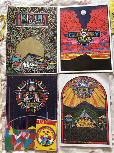 Glastonbury memorabilia - glastonbury,